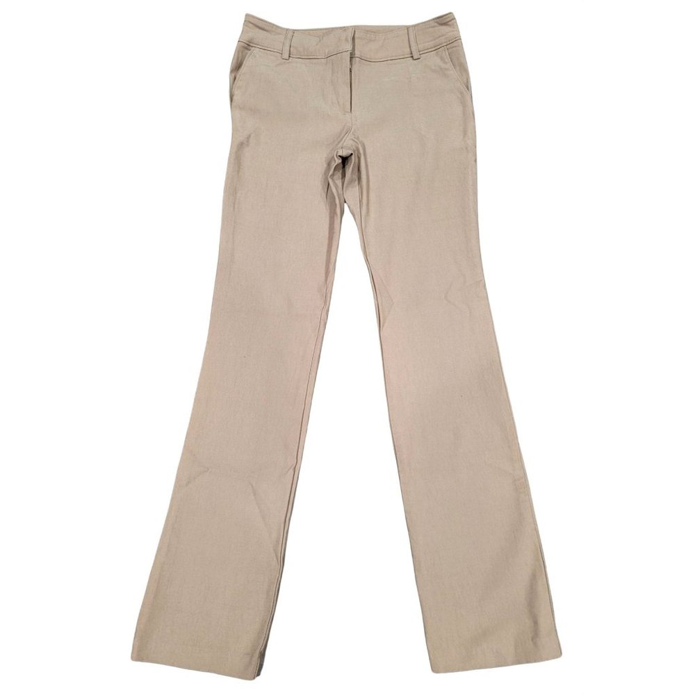 Women's MiSC Beige Super Slim Fit Stretch Chino Pants, Size M